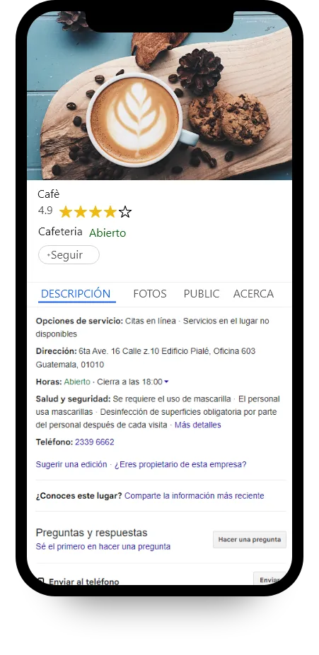 Google my business
